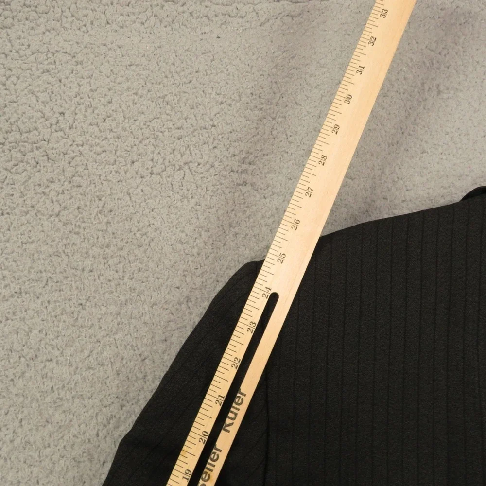 Lubiam Blazer 44R Wool Polyamide Black 3/2 Roll Pinstripe Jacket LBM 1911 Italy